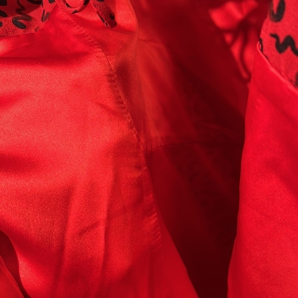 Realization Par Venus mini dress in red squiggle - size small - Picture 13 of 14